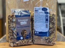 Knusper M&uuml;sli. Extra crunchy.