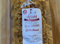 Wellenbandnudeln aus traditioneller Herstellung