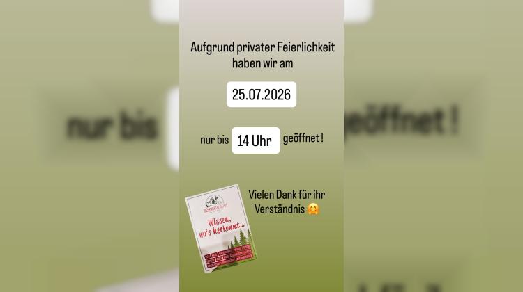 Private Feierlichkeit