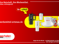 Zeigen Sie Ihre Marke &ndash; mit Werbemitteln im individuellen Design.
