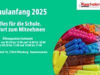 Schulanfang 2025 - Alles f&uuml;r die Schule direkt zum Mitnehmen!