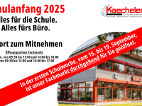 Am 15. September ist Schulanfang