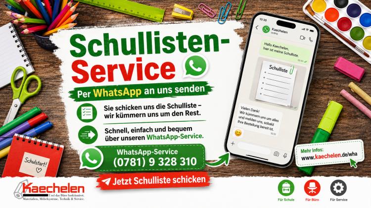 Schulstart ohne Stress - mit Kaechelen!