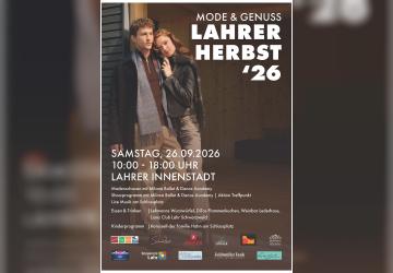 Lahrer Herbst am 26. September: Modenschau, Weinbar, Karussell