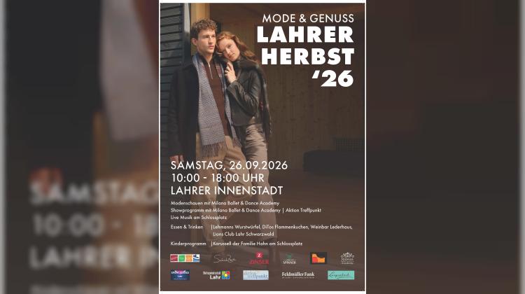 Lahrer Herbst am 26. September: Modenschau, Weinbar, Karussell