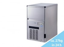 COOL Eisw&uuml;rfelbereiter SDN 30-L - luftgek&uuml;hlt, 12 kg Vorratsbeh&auml;lter, Luftfilter