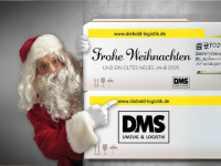 Weihnachtsgr&uuml;&szlig;e von DMS Diebold: Danke f&uuml;r Ihre Treue!