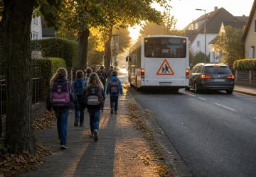 Schulbeginn: Wenn die Strassen sich ver&auml;ndern und Fahranf&auml;nger aufpassen m&uuml;ssen
