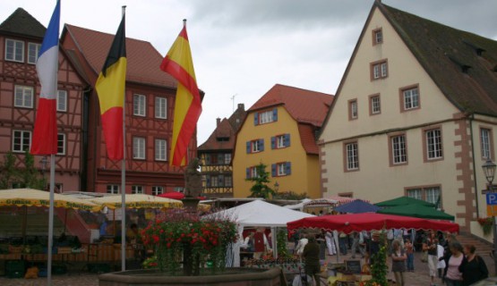 Gaverde auf dem Wochenmarkt