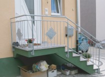 Standardgel&auml;nder 1Zoll Rundrohr
