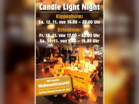 Candle Light Night bei Blumen Kiesel s&acute;Blumeh&auml;fele in Ettenheim