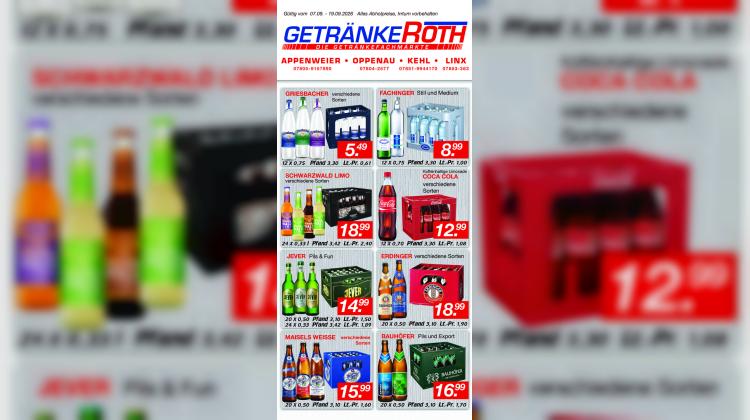 Oktoberfestbier und neuer Wein bei Getr&auml;nke Roth: die September-Angebote