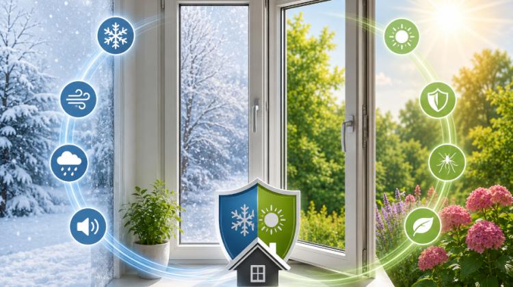 Warum sollten die Fenster auch im Sommer dicht sein?