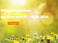 Kurzurlaub an Pfingsten