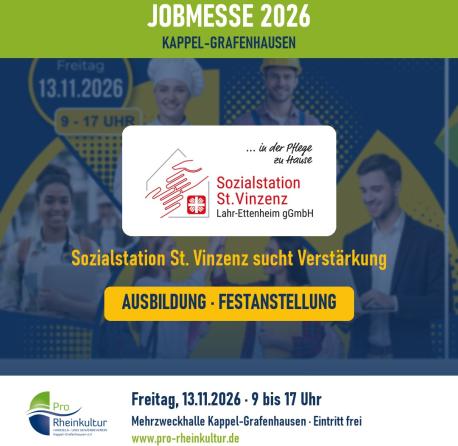 Sozialstation St. Vinzenz sucht Pflegefachkr&auml;fte, Pflegehelfer und Pflegeassistenten (m/w/d)