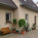 Eingang zur Pension