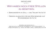 Servicemitarbeiter/-in (m/w/d)