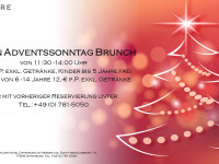 Adventsbrunch am 01.12./08.12./15.12./22.12.