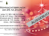 Weihnachtsbrunch 25.12.2025 / AUSGEBUCHT