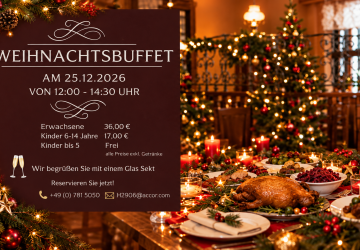 Weihnachtsbuffet 25.12.2026
