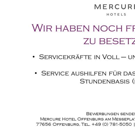 Servicemitarbeiter/-in (m/w/d)