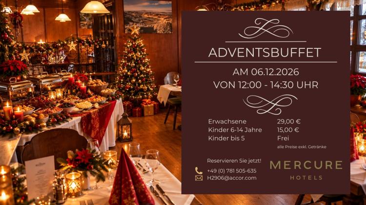 Adventsbuffet 06.12.2026