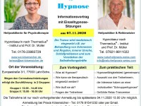 Tag der Hypnose  -  mit Schnupperhypnose am 07.11.2020 in Lahr/Schw.