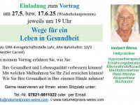 Wege f&uuml;r ein Leben in Gesundheit
