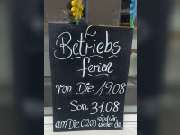 B&auml;ckerei Schaub macht Sommerpause