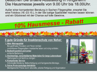 2. Hausmesse in Ringsheim bei Fliegengitter Danner