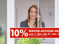 10% Winter-Rabatt bis 31. Januar 2022