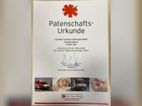 Patenschafts-Urkunde