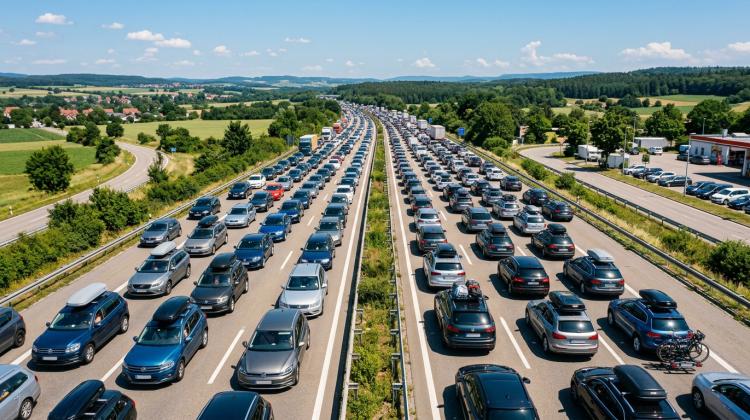 Ferienstart in Baden-W&uuml;rttemberg: wenn die A5 zum Parkplatz wird