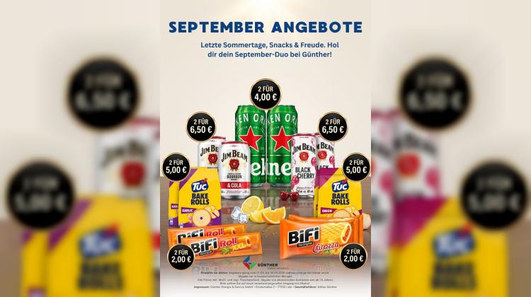 Pause verdient &ndash; unsere September-Angebote im Shop