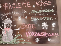 Raclettek&auml;se f&uuml;r Heiligabend und Silvester vorbestellen