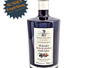 Holunder-Schokoladen-Chili-Lik&ouml;r 18 % vol.